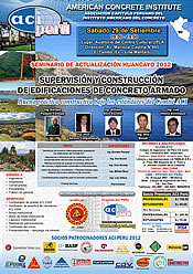 Seminario ACI PERU - Huancayo 2012