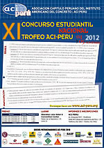 XI Concurso Estudiantil 2012